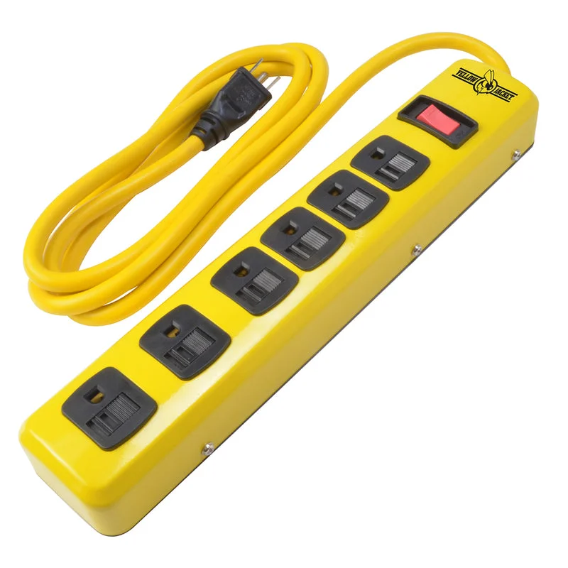 Custom Jackets for Personalized -Asymmetrical necklaces for a modern look -Southwire Yellow Jacket 6 ft. L 6 outlets Power Strip Yellow