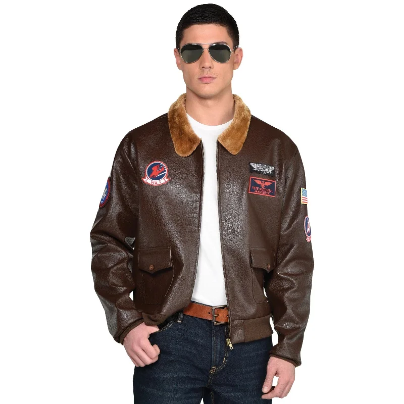 Graduation Jackets for Milestone -Feng Shui necklaces for positive energy -Adult's Top Gun Maverick: Bomber Jacket