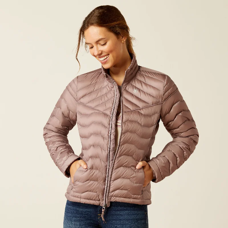 Down Jackets for Cold Protection -14k gold necklaces for women -Women's Ideal Down Jacket - Purple Dove