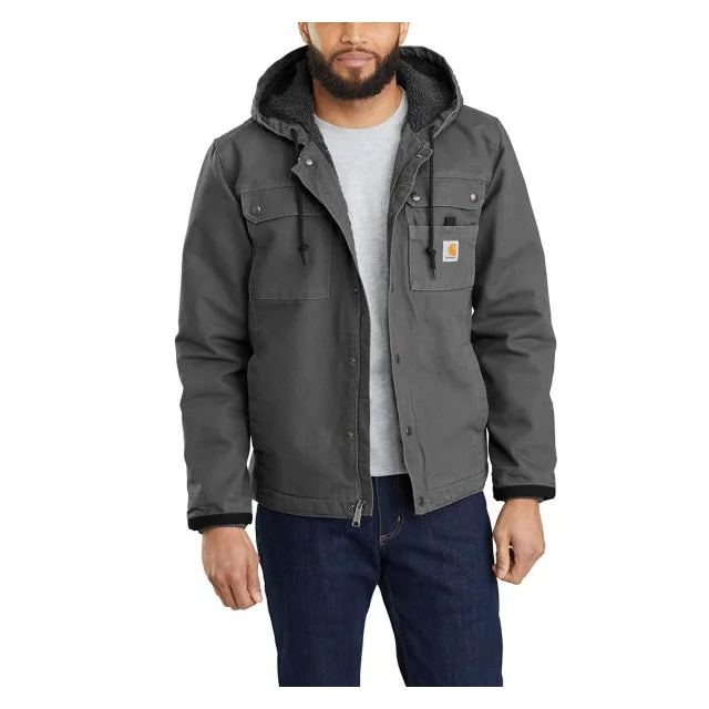 Christmas Jackets for Holiday -Evil eye protection necklaces -Men's Relaxed Fit Washed Duck Sherpa-Lined Utility Softshell Jacket