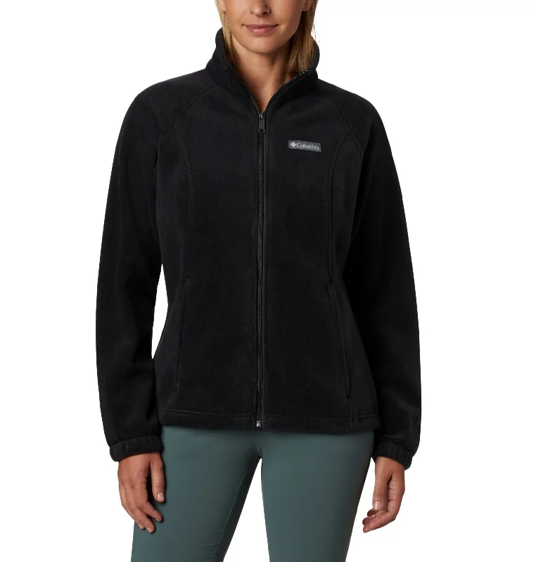 Gray Jackets for Subtle -Birthstone necklaces for women -Women's Benton Springs Full Zip Fleece Jacket - Black