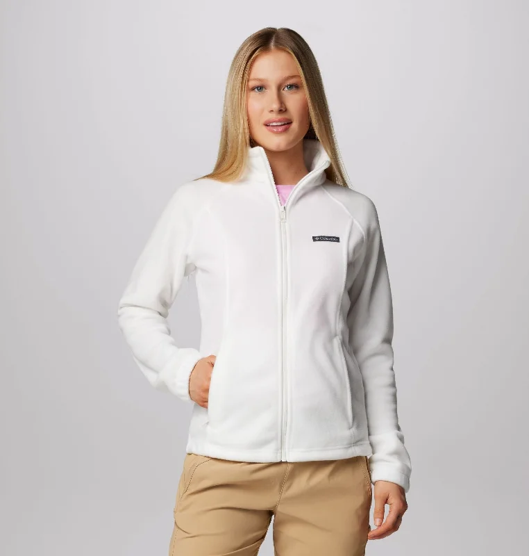 Beige Jackets for Neutral -Custom nameplate necklaces for women -Women's Benton Springs Full Zip Fleece Jacket - Sea Salt