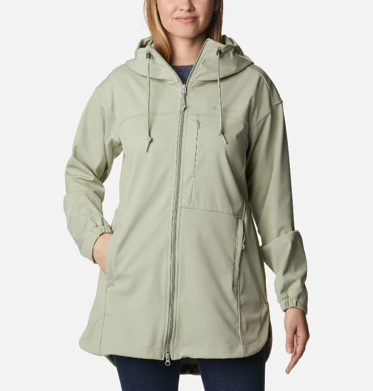 Harrington Jackets for Retro -Couple matching necklaces -Women's Flora Park Softshell Jacket