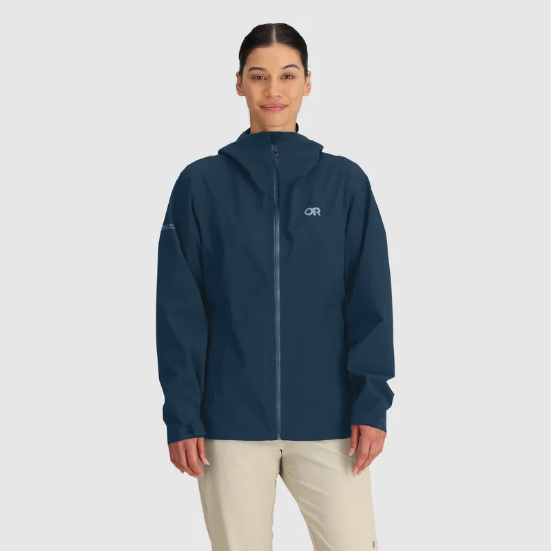 Affordable Jackets for Budget -Adjustable bolo necklaces for modern looks -Women's Stratoburst Stretch Rain Jacket - Cenote